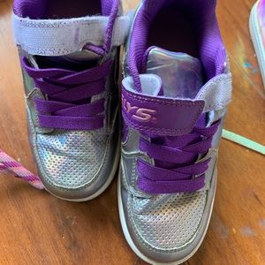 Heelys for Girl Purple & silver